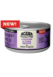 ACANA Premium Pâté, Chicken & Tuna Kitten Recipe